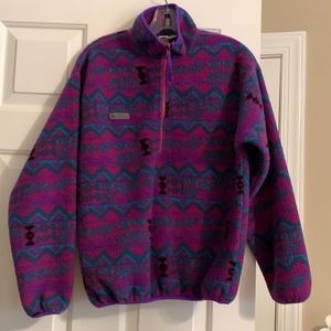 Columbia 1/2 zip fleece in good condition